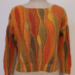 Pulli aus ITO Washi und Niji Orange