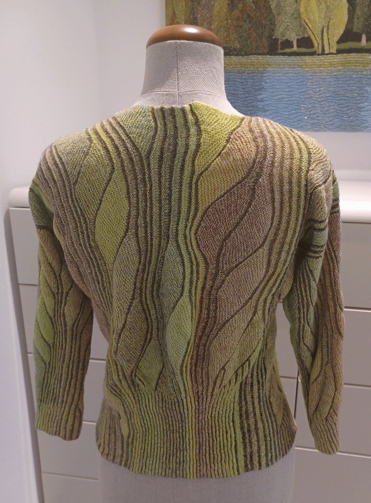 Pulli aus ITO Washi und Niji in Hellgrün